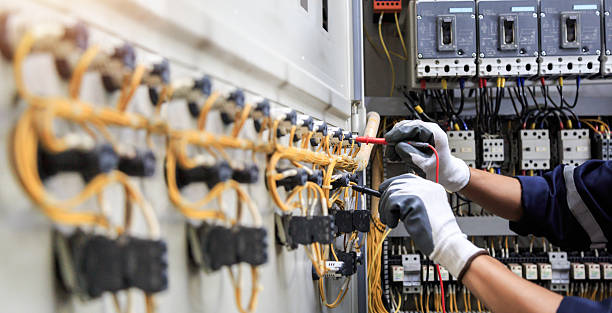 Professional Electrician technician working in Wrens, GA